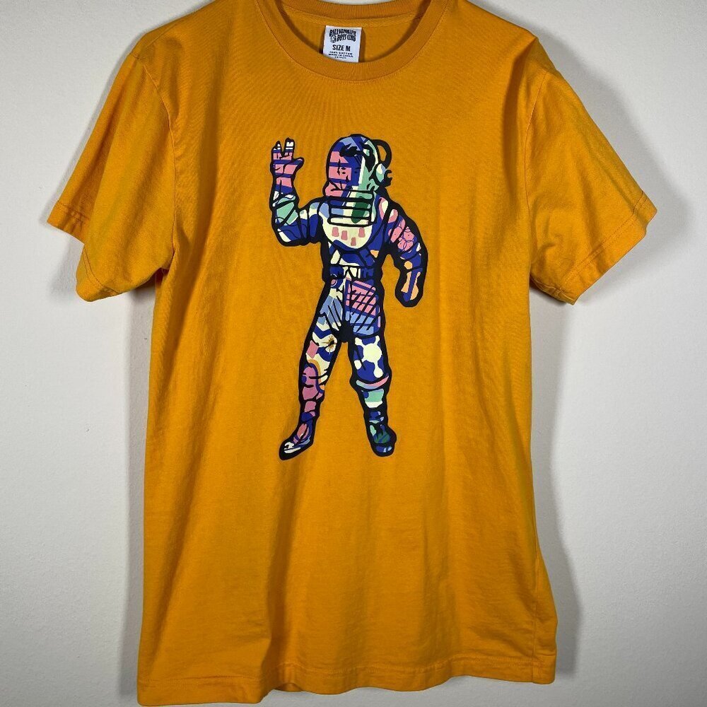 Billionaire Boys Club Astronaut Tee Orange M Cotton Casual Retro